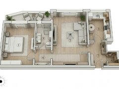 Metrou Obor, 2 camere posibilitate montare centrala